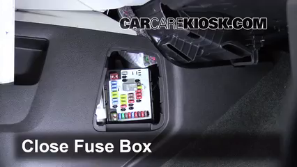 Interior Fuse Box Location: 2010-2015 Chevrolet Equinox - 2010